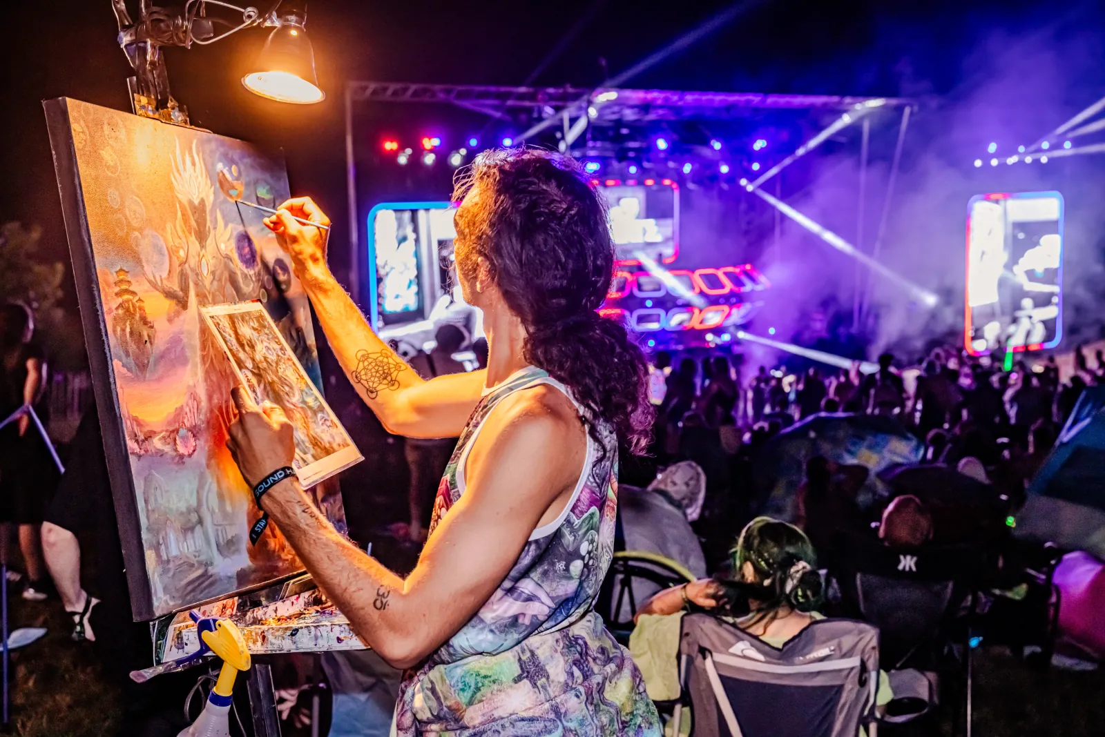 Sound Haven Live Paint Artists