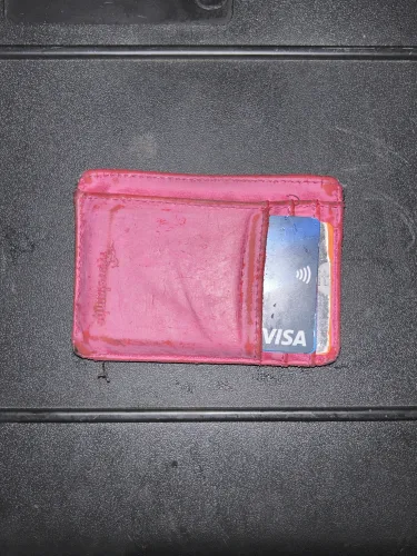 Found item: Pink Wallet